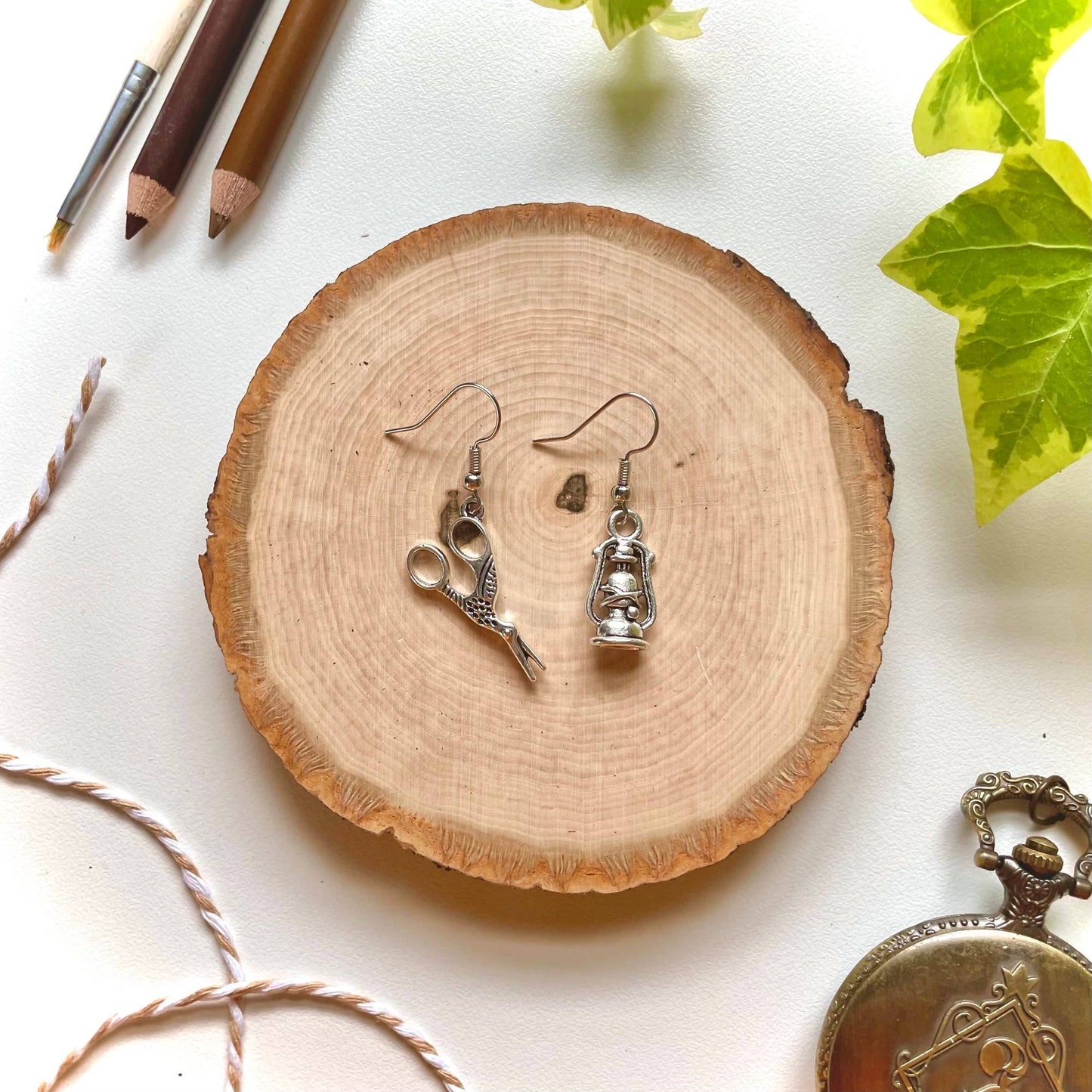 Over The Garden Wall Earrings, Greg Earring, Wirt Earring, O