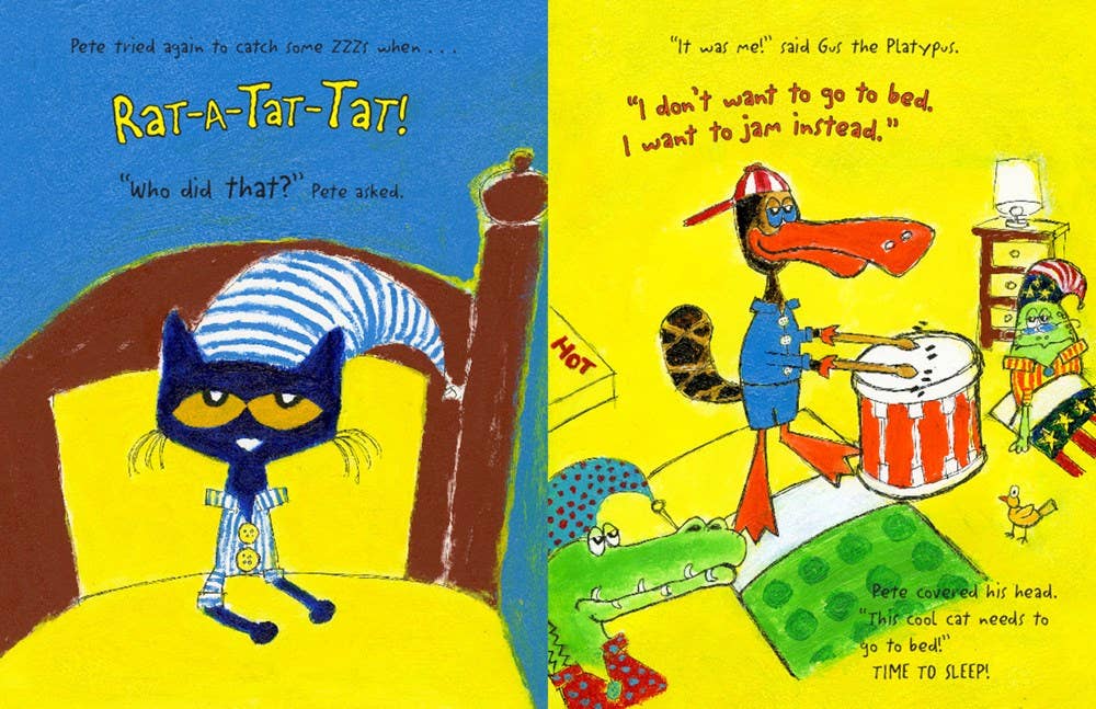 Pete the Cat and the Bedtime Blues : James Dean