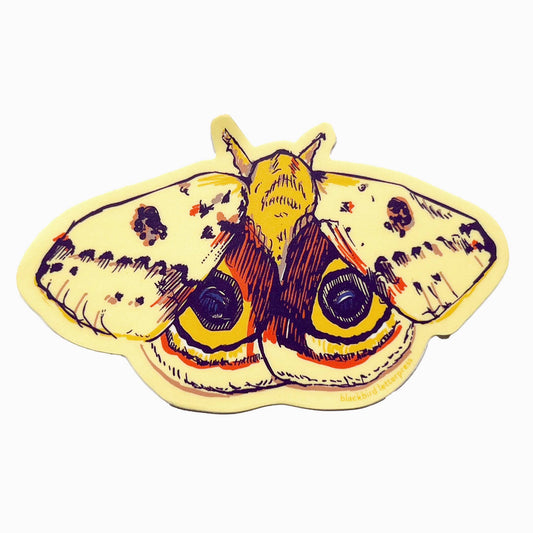 Io moth sticker