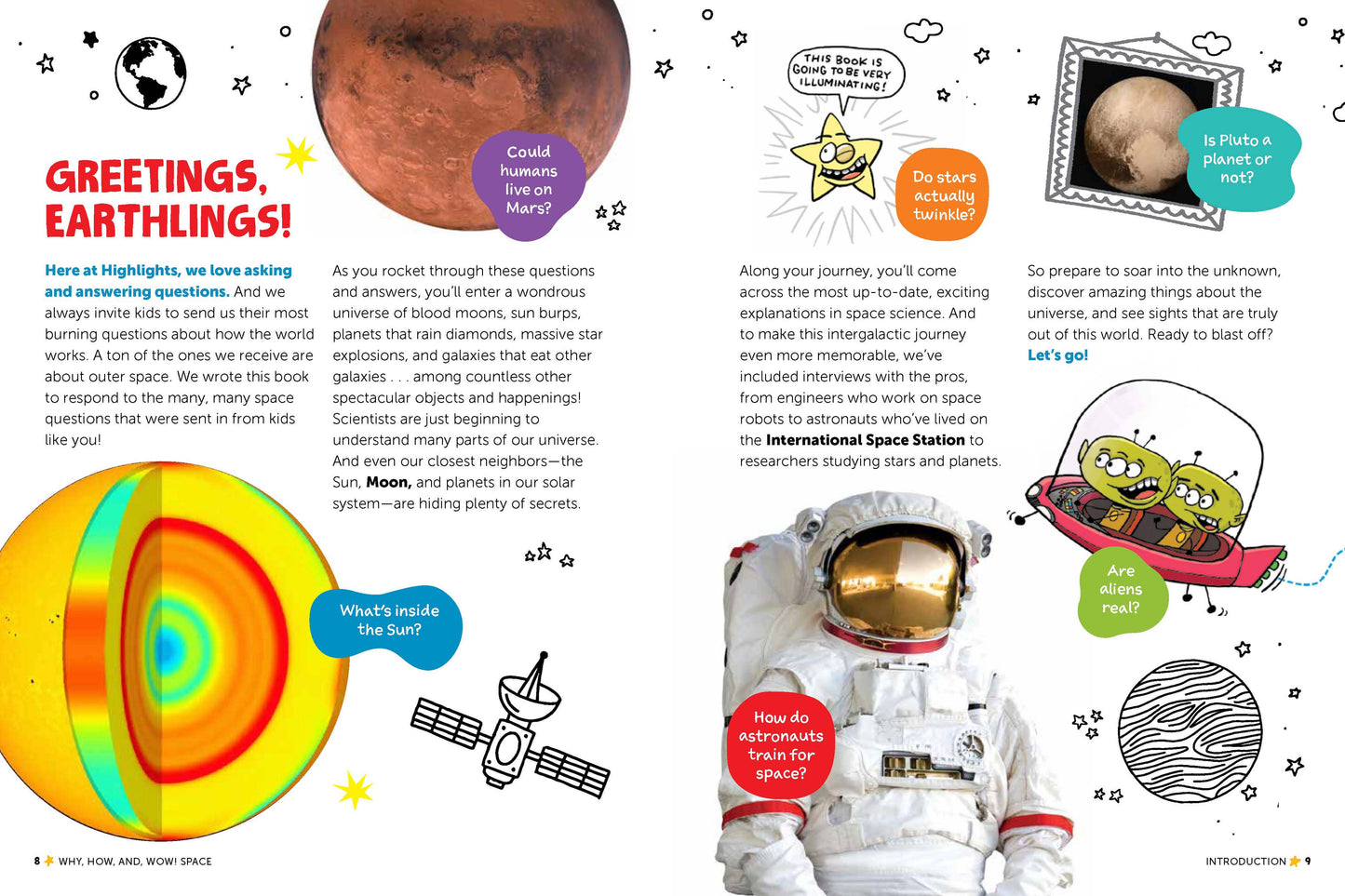 Why, How, and Wow! Space