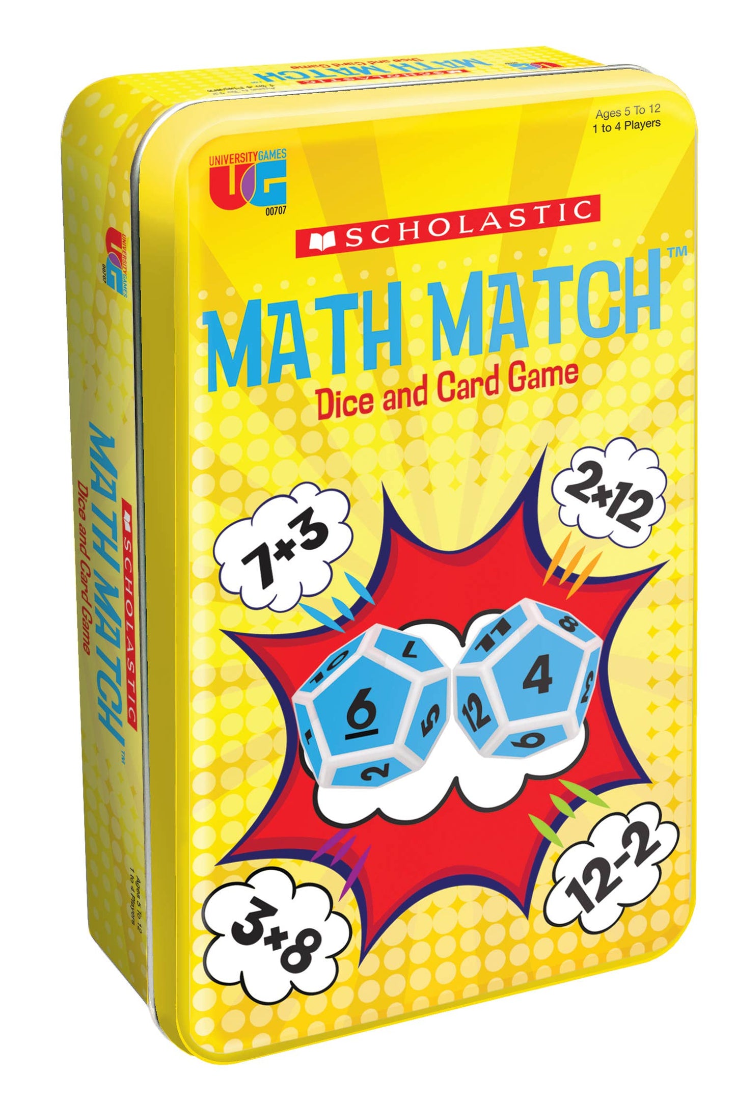 Scholastic Math Match Tin