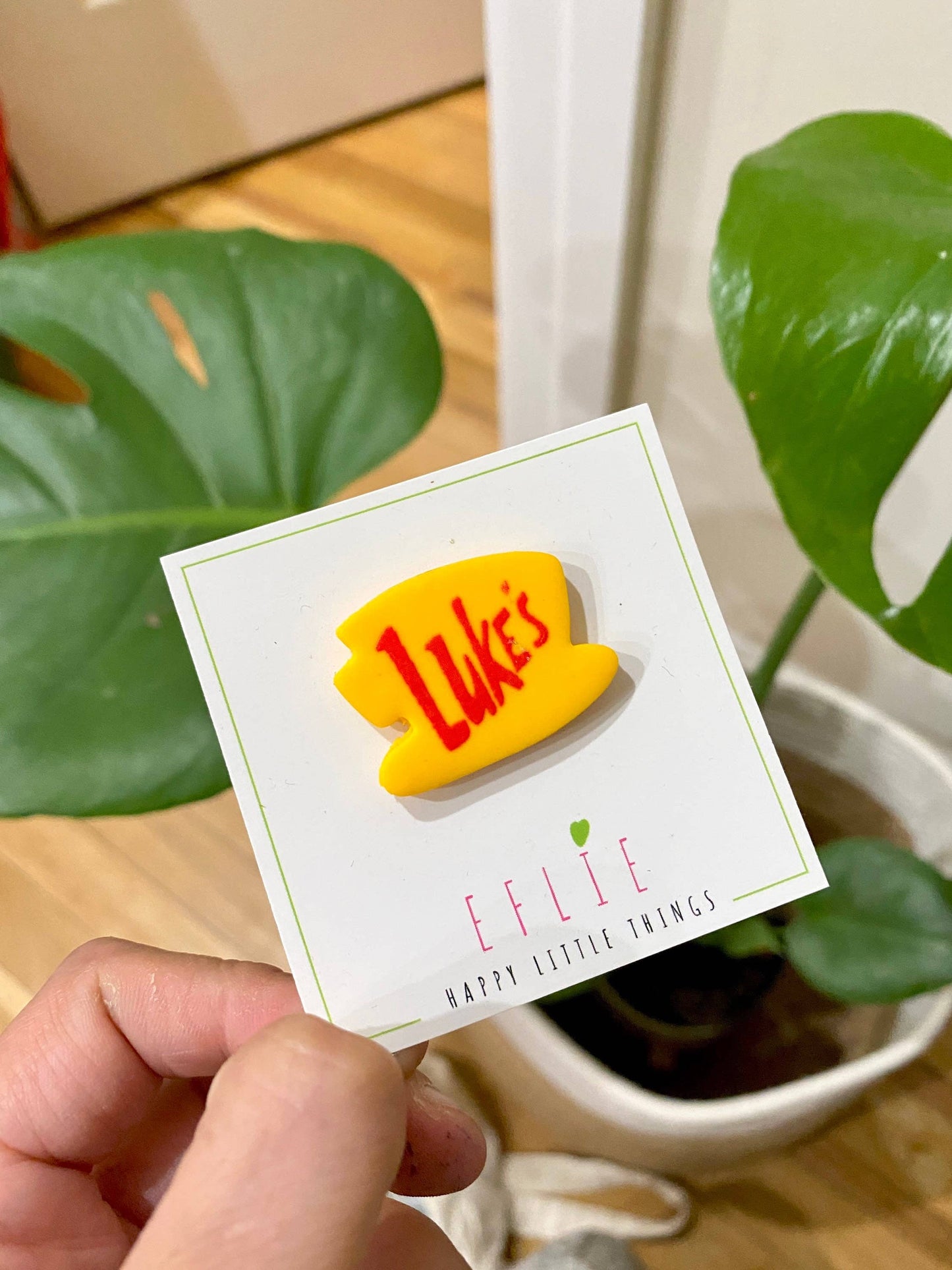 Gilmore Girls Luke's Diner Coffee Needle Minders Magnet Set