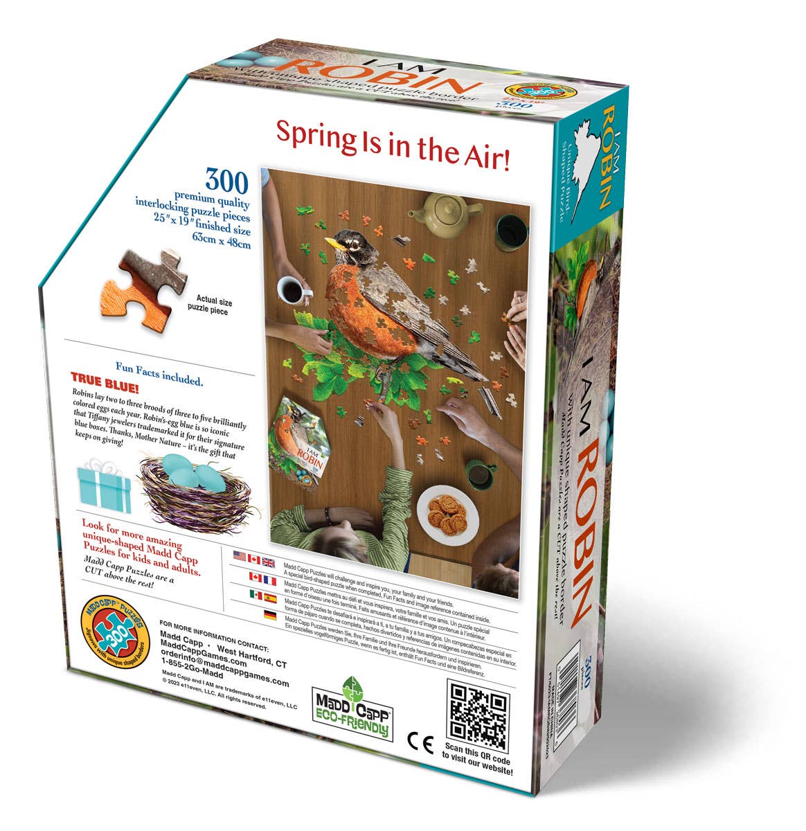 I AM ROBIN 300 piece jigsaw puzzle gift