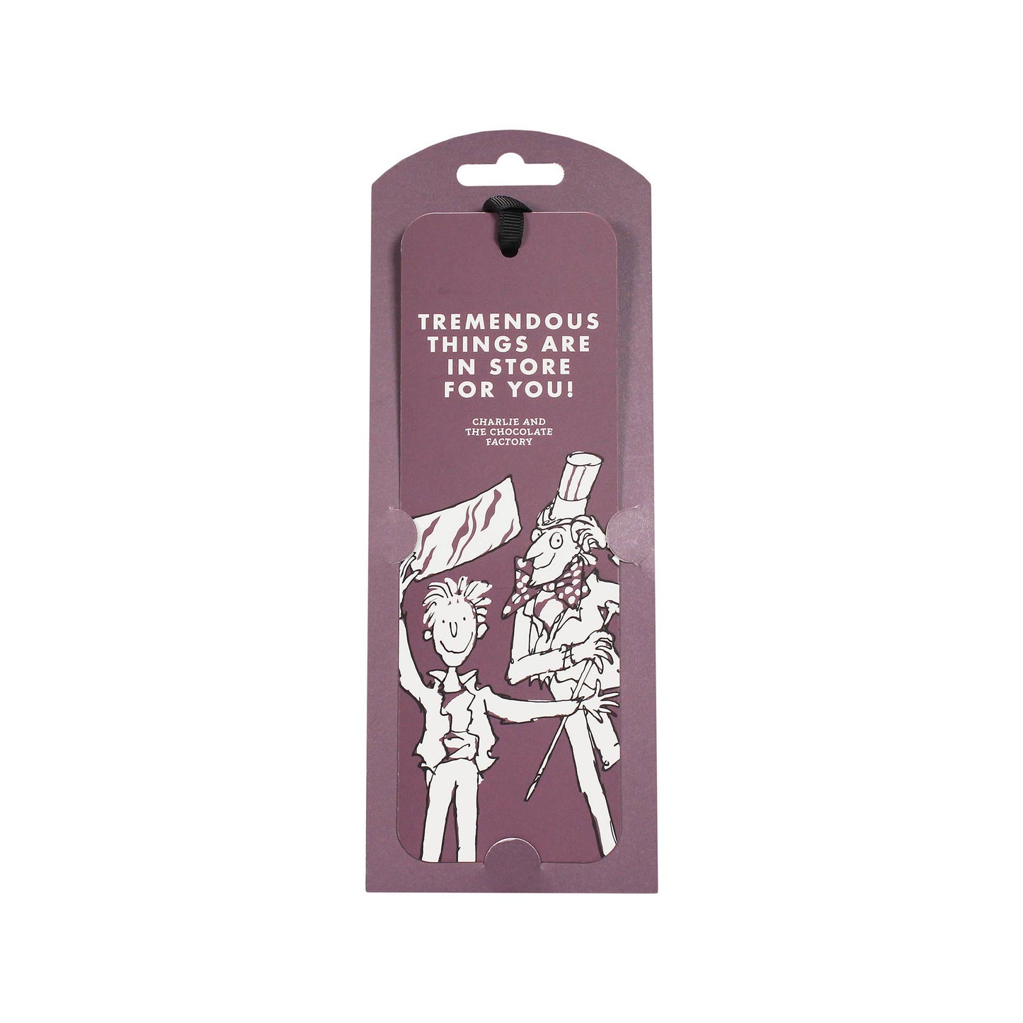 Paper Bookmark Roald Dahl Charlie and the Chocolate Factory