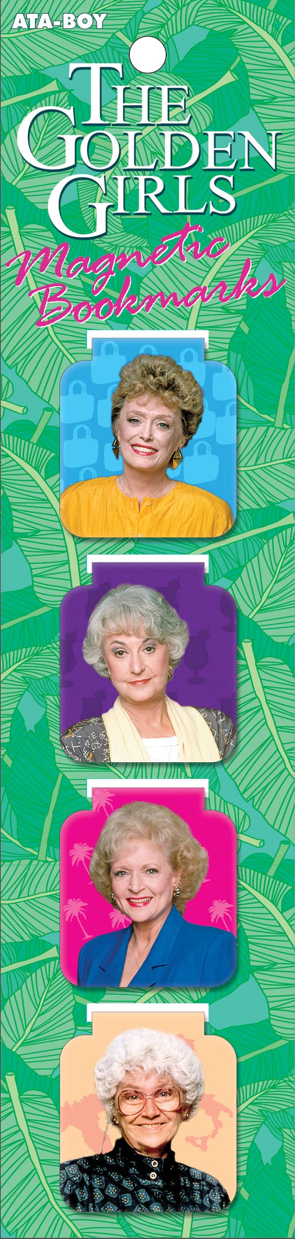 Golden Girls Bookmark Set Magnetic Bookmarks