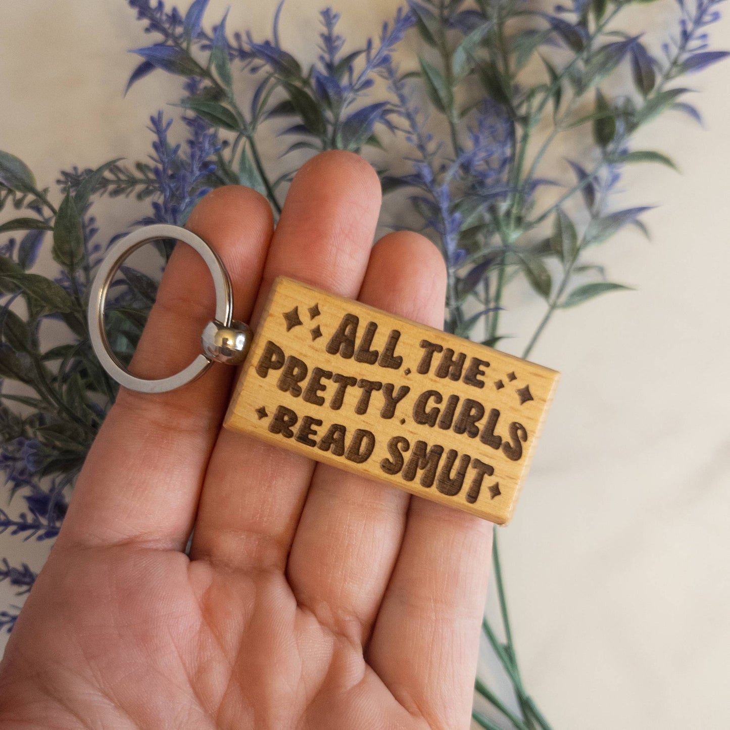 Bookish Saying Keychains