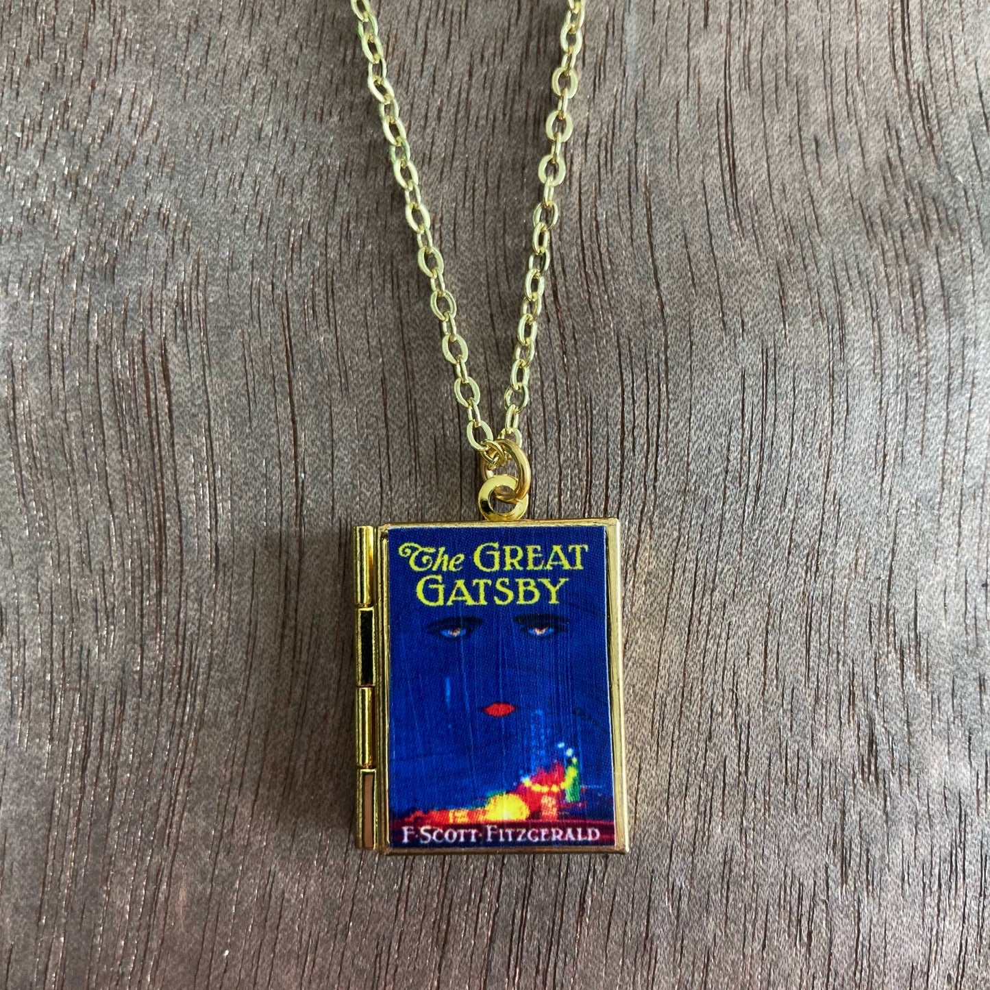 Book Locket The Great Gatsby