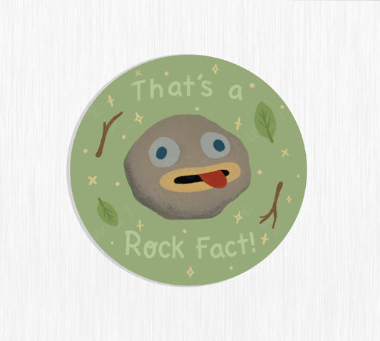 Over the Garden Wall Sticker, OTGW, Rock Fact Sticker