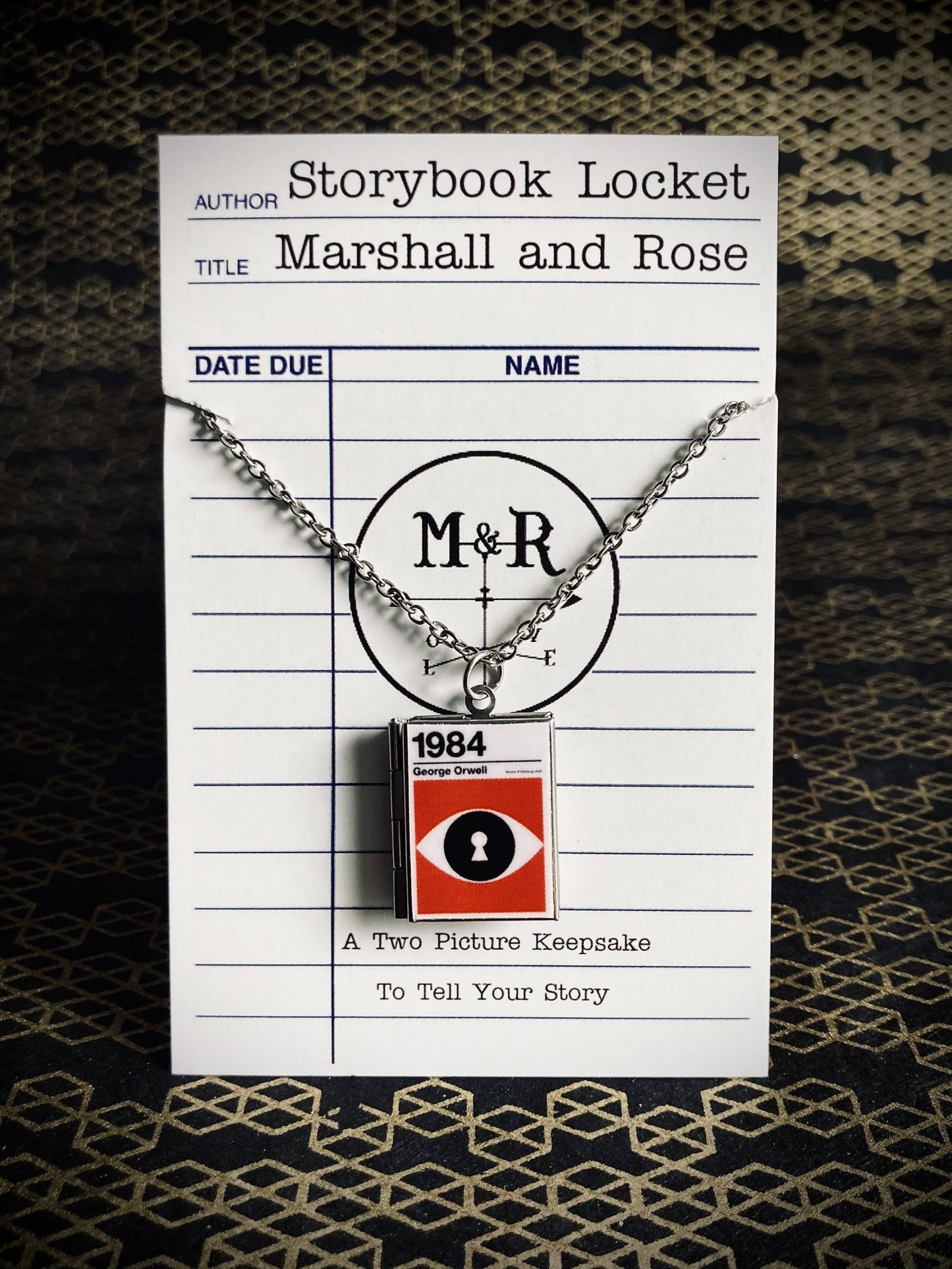 Book Locket 1984