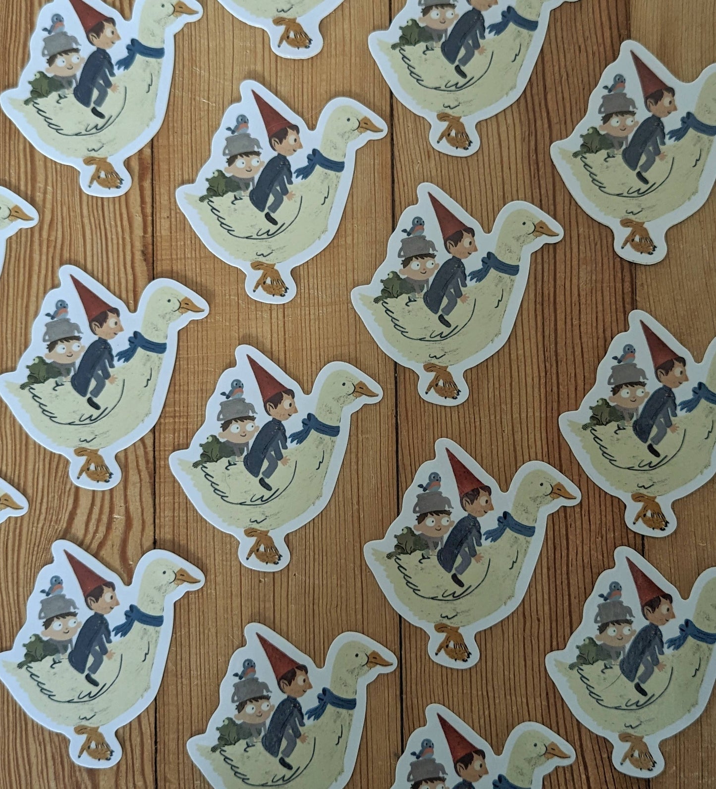 Over the Garden Wall Goose - Vinyl Sticker