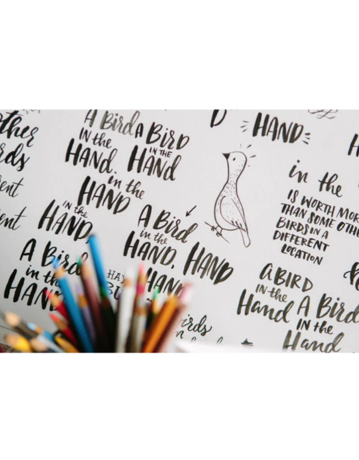 Bird in the Hand Greeting Card