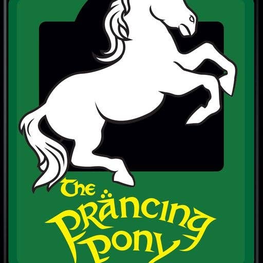 LOTR The Prancing Pony Sign Magnet