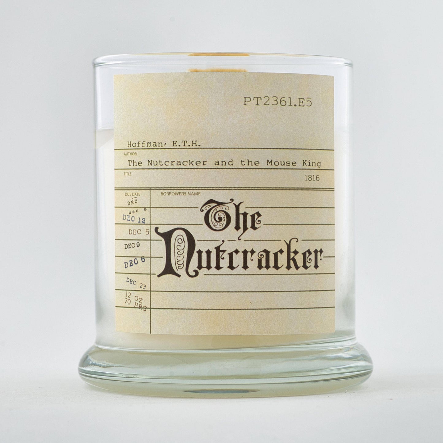 The Nutcracker Candle