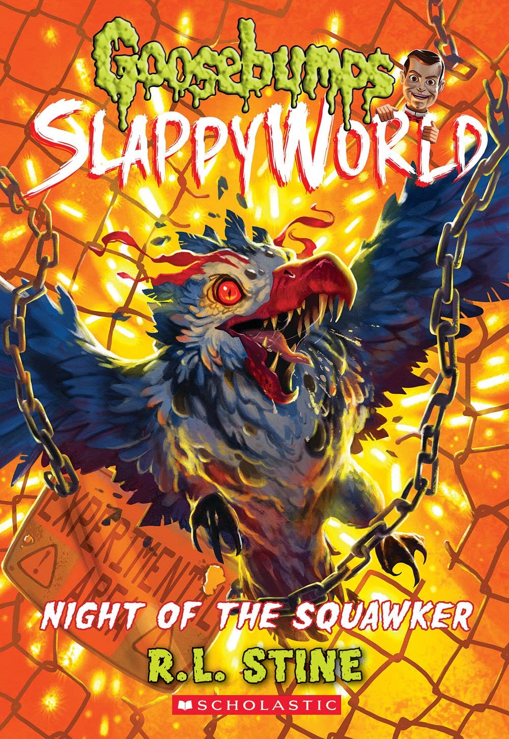 Night of The Squawker (Goosebumps Slappyworld #18) by R. L. Stine