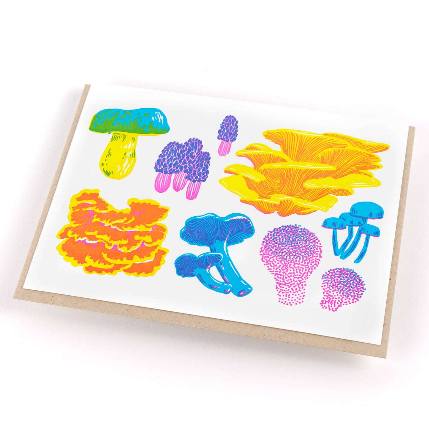 Vibrant Life Series - Fruiting Fungi Card