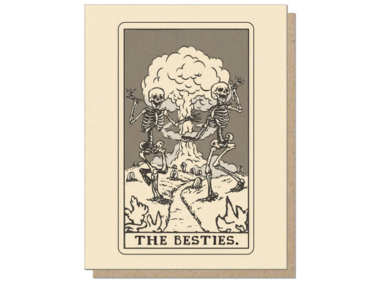 The Besties Tarot Greeting Card