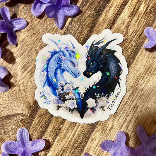 Tairn and Sgaeyl Sticker