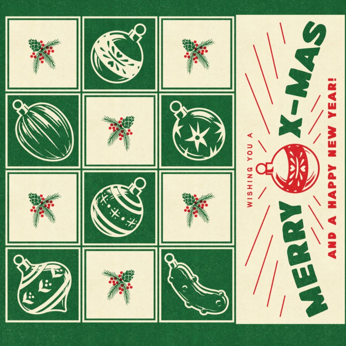 Holiday Ornament Gift Bag