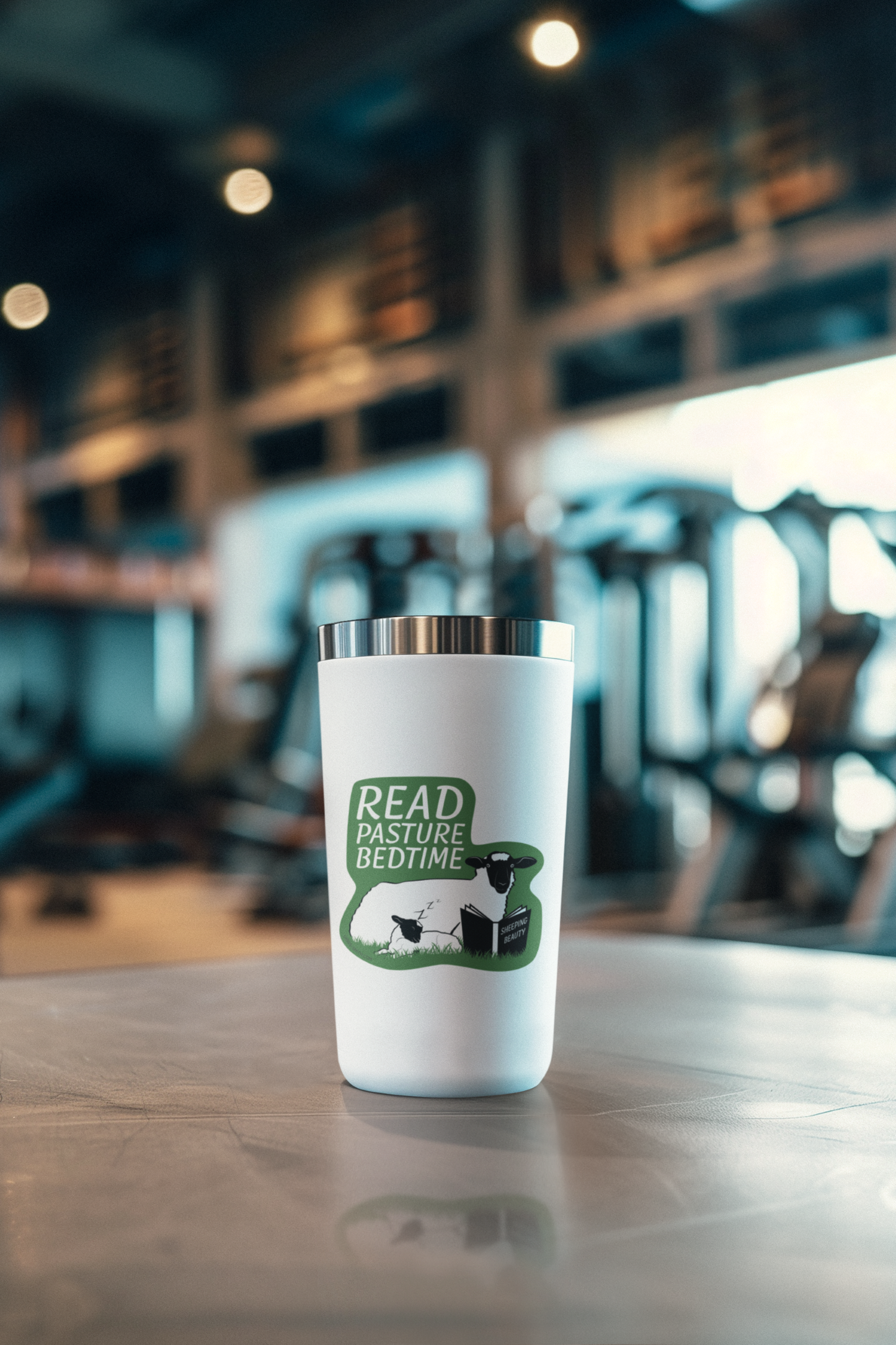 Read Pasture Bedtime Barn Sheep Sticker