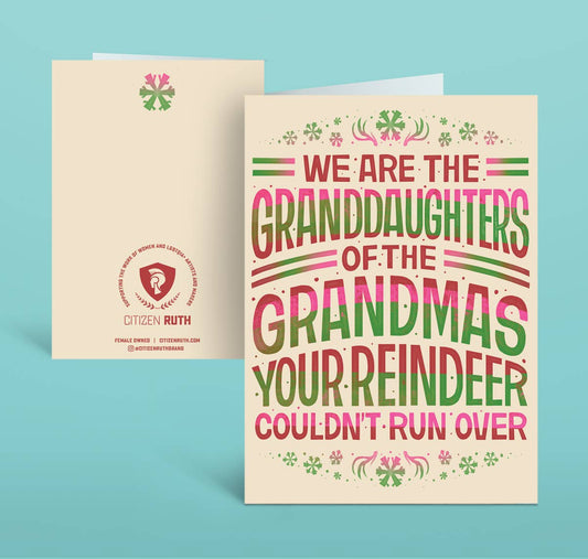 We are the Granddaughters... Christmas Card