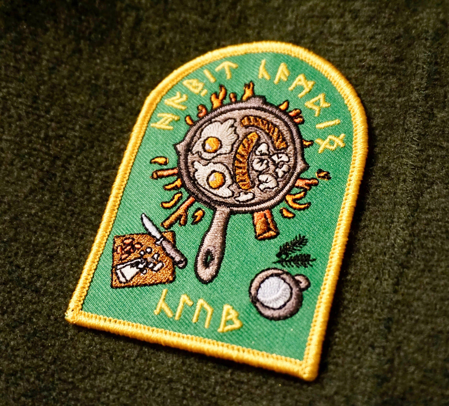Hobbit Camping Club Breakfast Patch