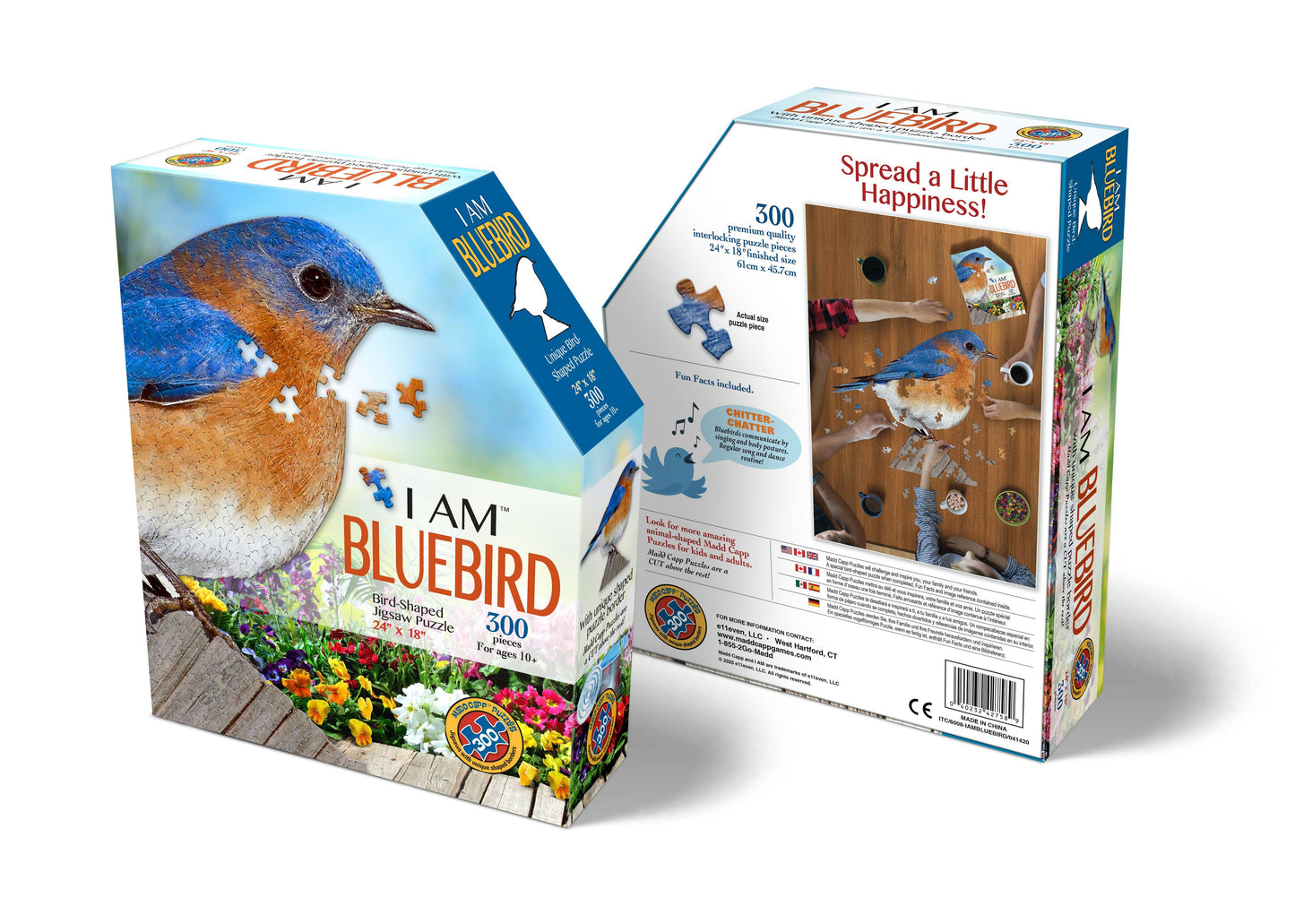 I AM Bluebird 300 piece jigsaw puzzle - gift
