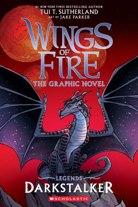 Darkstalker: Wings of Fire Legends by Tui T. Sutherland; art by Mike Holmes