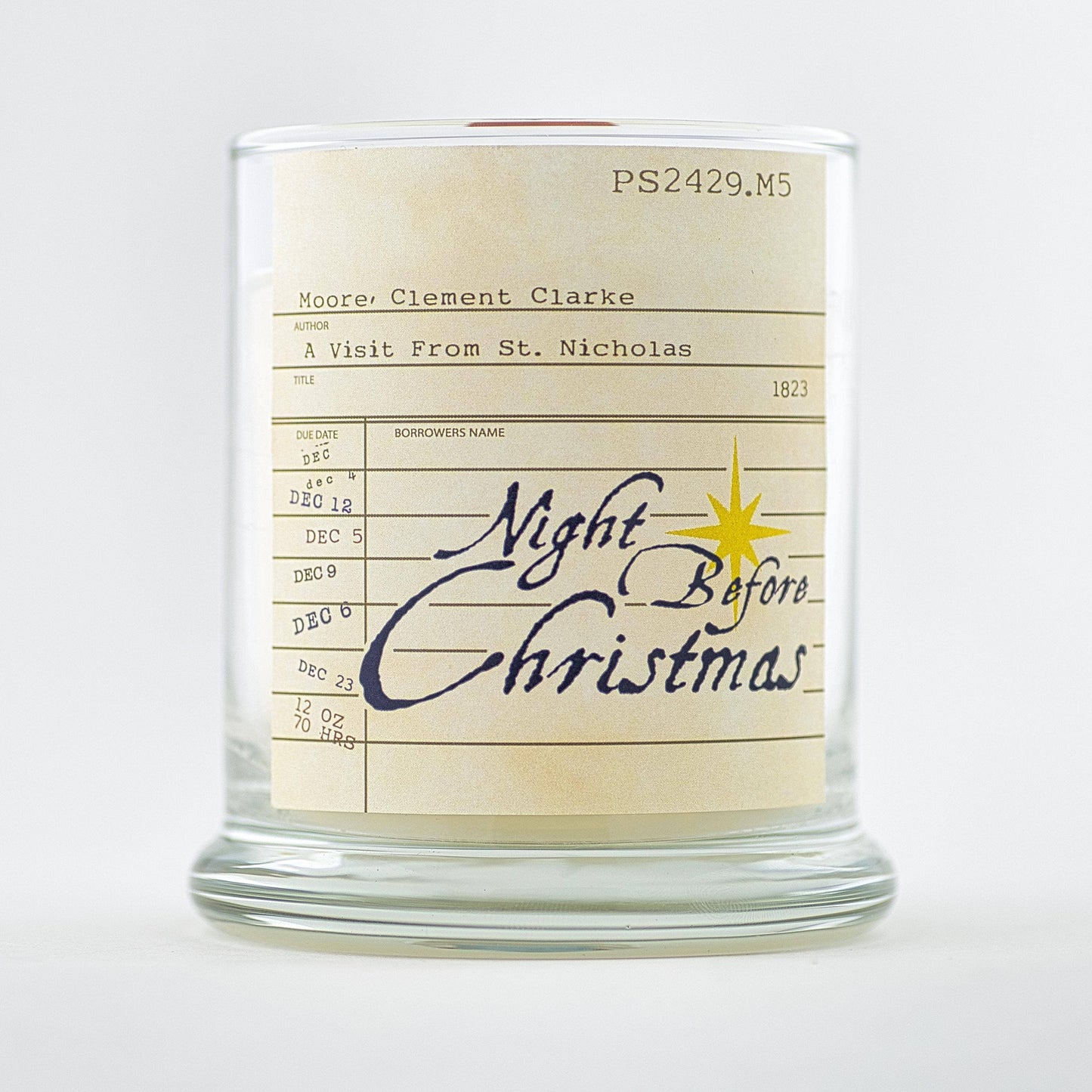 Night Before Christmas Candle (12 oz.)