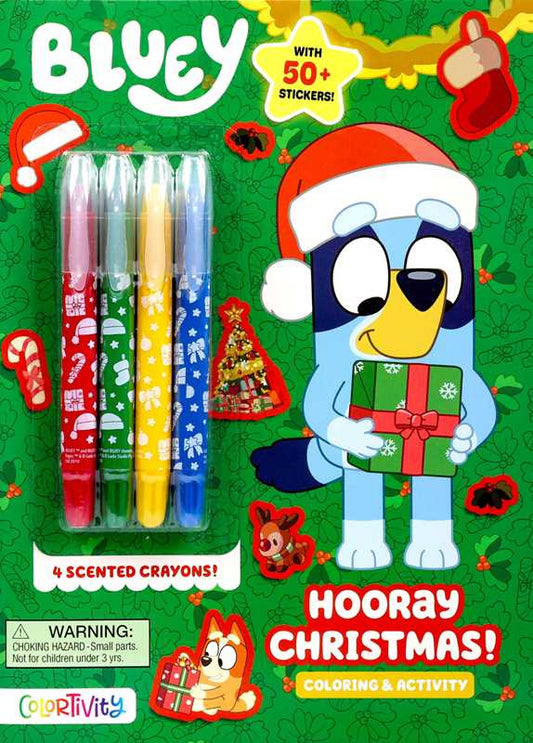 Bluey Colortivity: Hooray Christmas! by Delaney Foerster