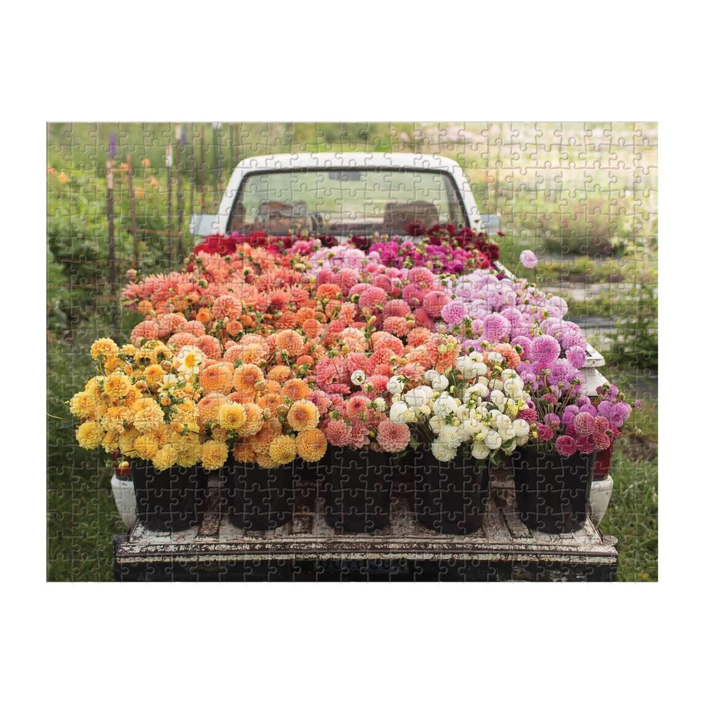 Floret Farm's Cut Flower 500 Piece Double-Sided Puzzle