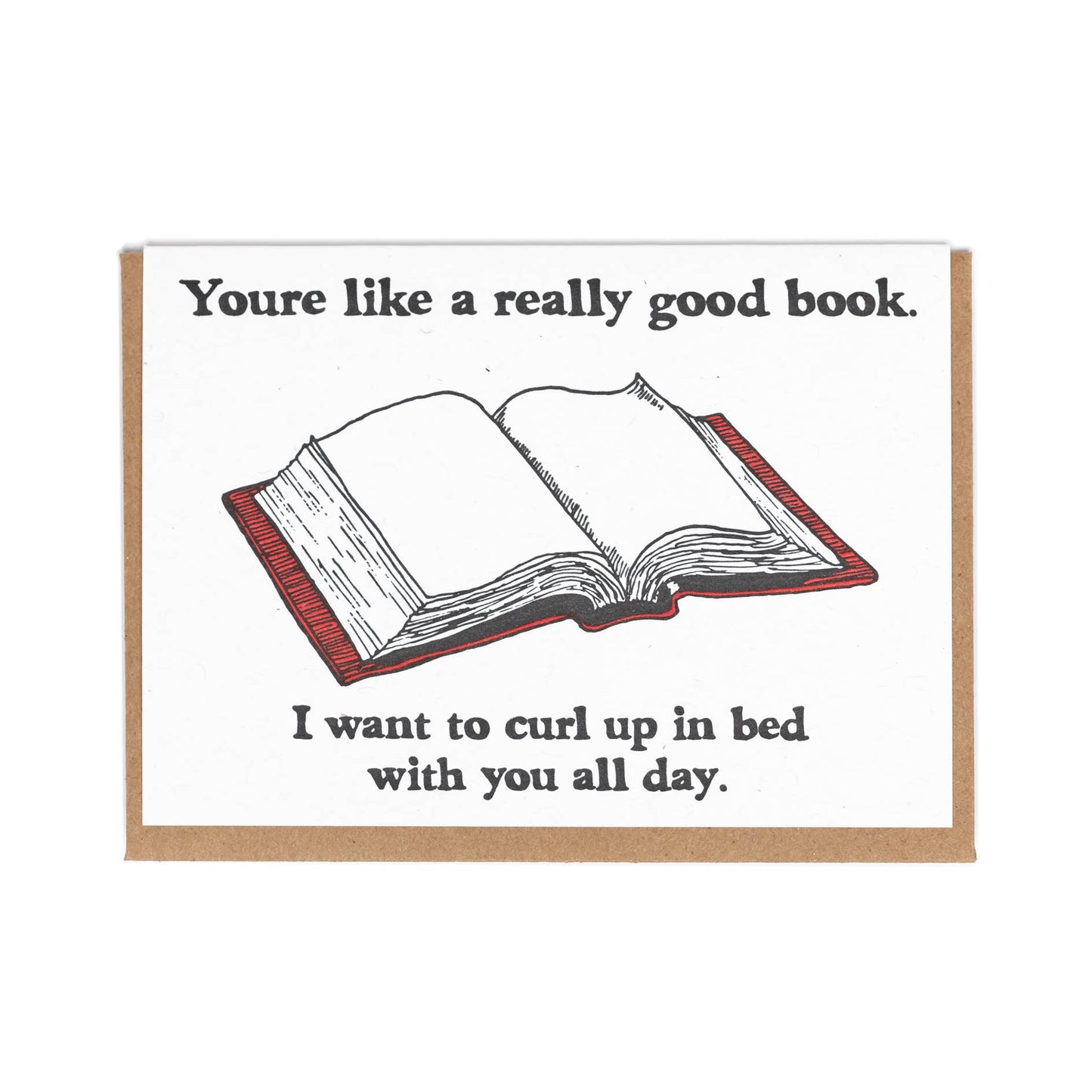 Good Book Greeting Card