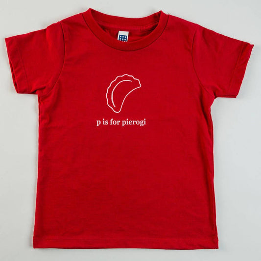 P is for Pierogi Toddler Shirt