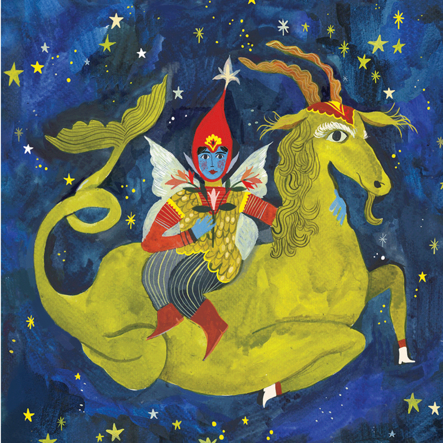 ASTROLOGY SIGN CAPRICORN Greeting Card