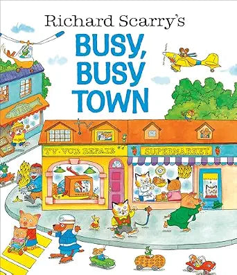 Richard Scarry's Busy, Busy Town (Hardcover)