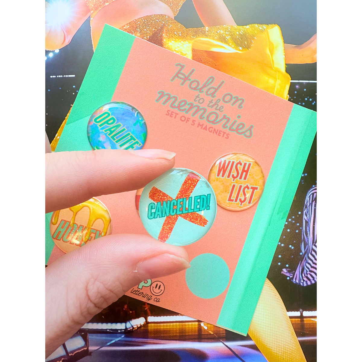 Showgirl Magnet Set (Pack of 5)