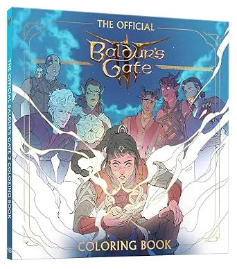 The Official Baldurs Gate 3 Coloring Book