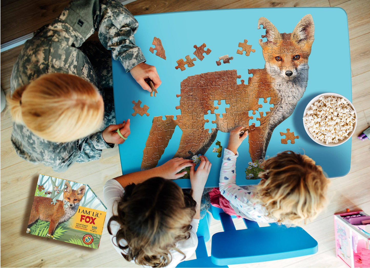 I AM Lil FOX 100 piece jigsaw puzzle - gift