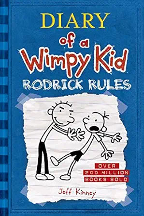 Diary of a Wimpy Kid: Rodrick Rules by Jeff Kinney (Hardcover)