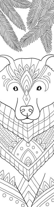Animals Coloring Bookmarks by Rockpool  Publishing