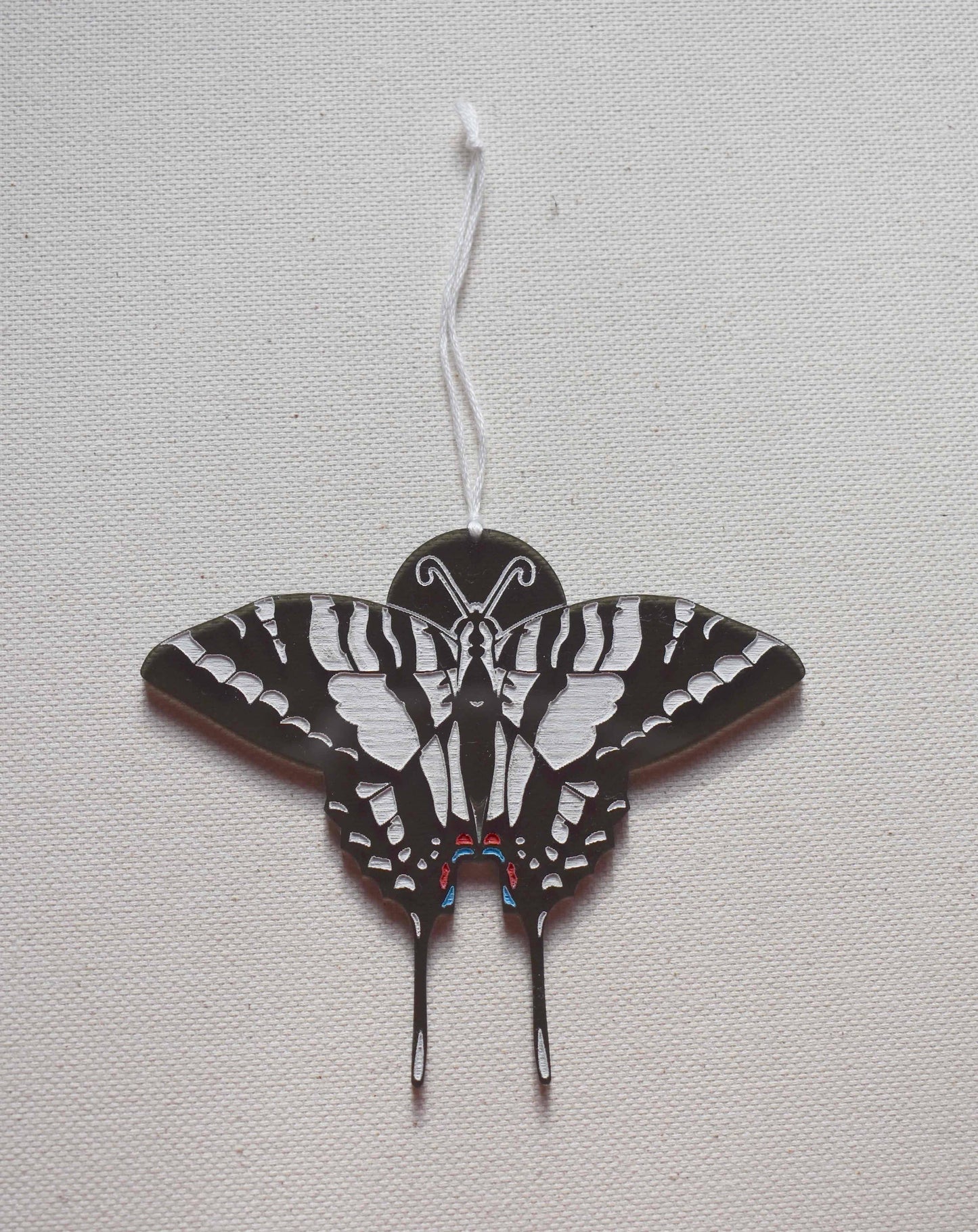 Zebra Swallowtail Butterfly  Ornament
