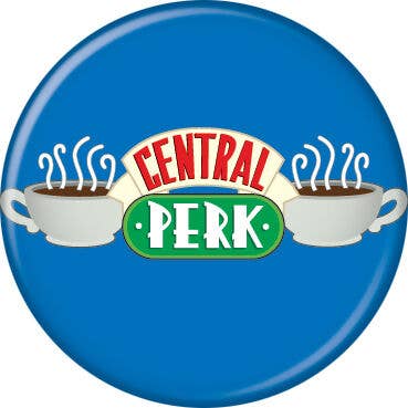 Friends Central Perk Buttons 1.25" Round