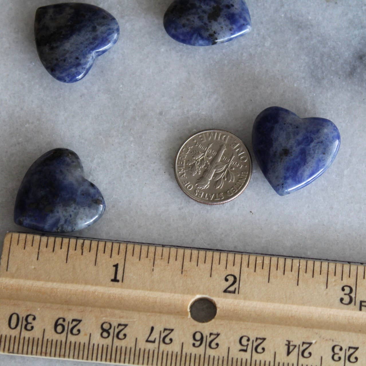Sodalite 20mm Heart (Crystals & Stones)