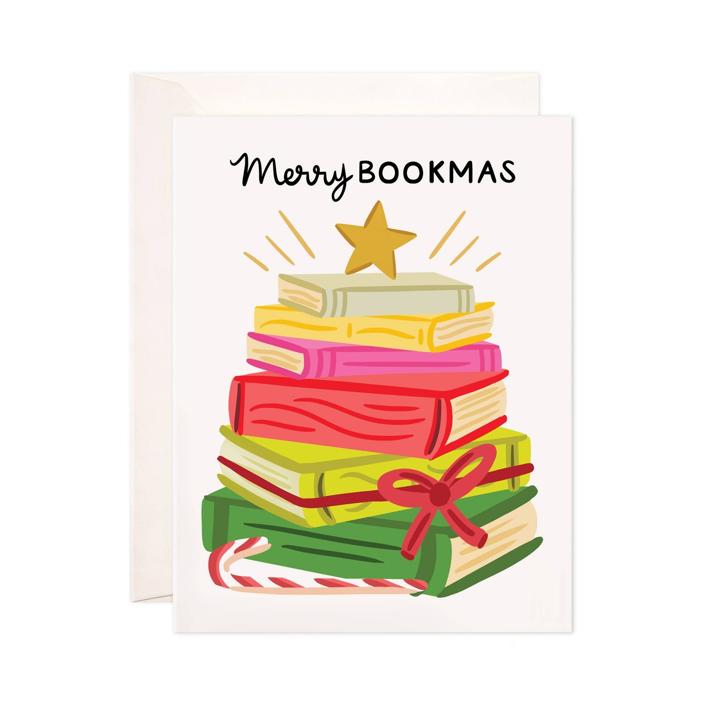 "Merry Bookmas" Greeting Card