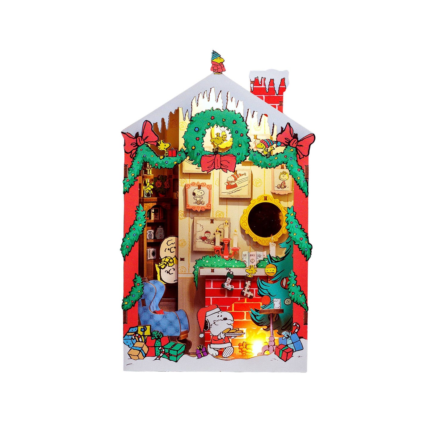 Peanuts Christmas - DIY Book Nook Kit