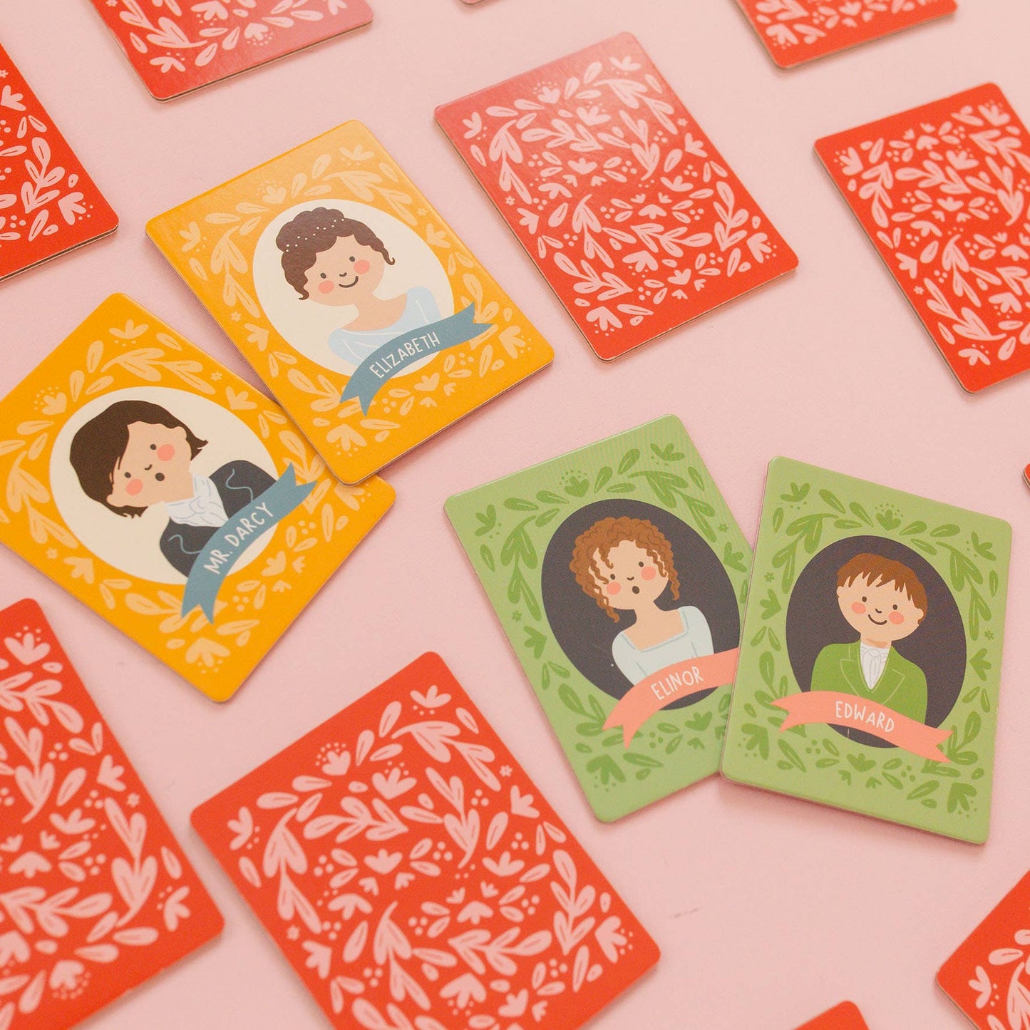 Dynamic Duos Literary Matching Memory Card Game
