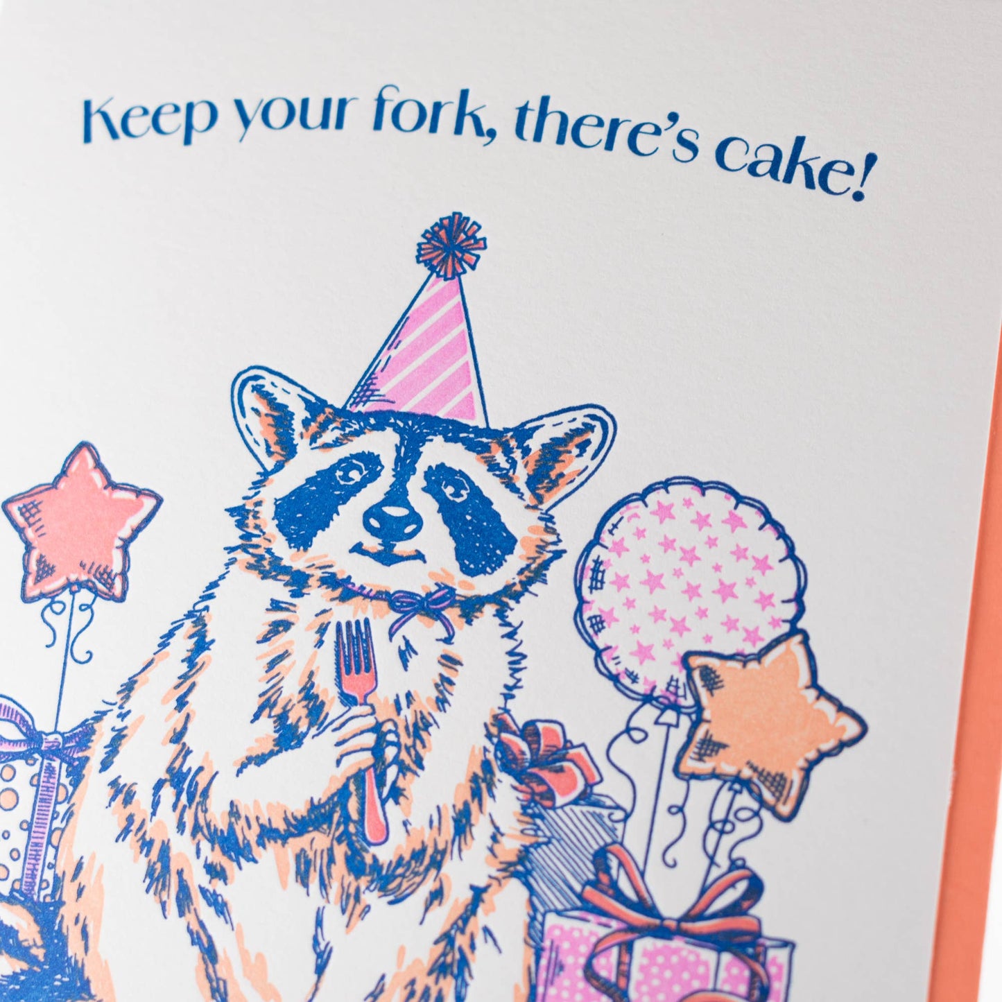 Birthday Raccoon Card