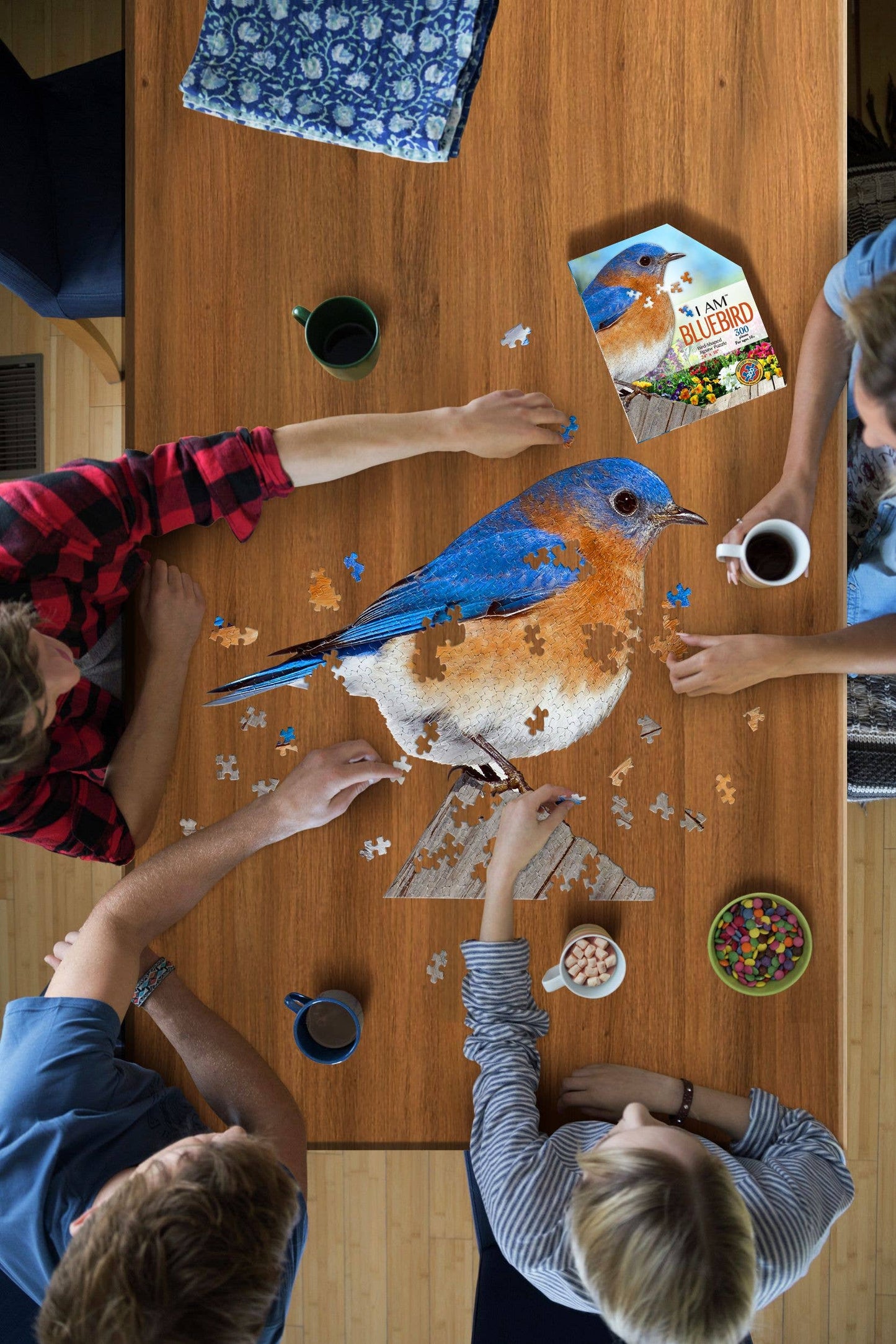 I AM Bluebird 300 piece jigsaw puzzle - gift