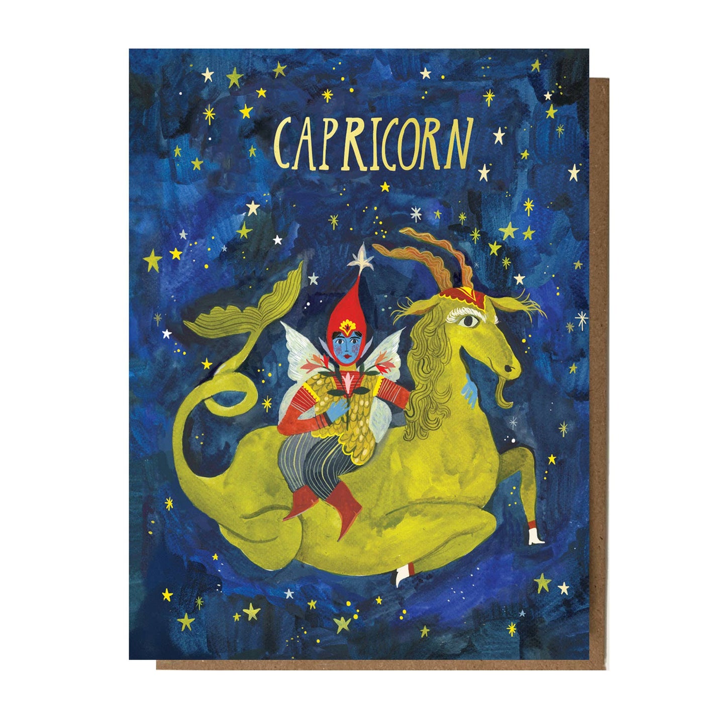 ASTROLOGY SIGN CAPRICORN Greeting Card