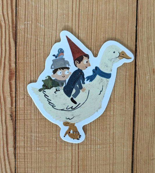 Over the Garden Wall Goose - Vinyl Sticker