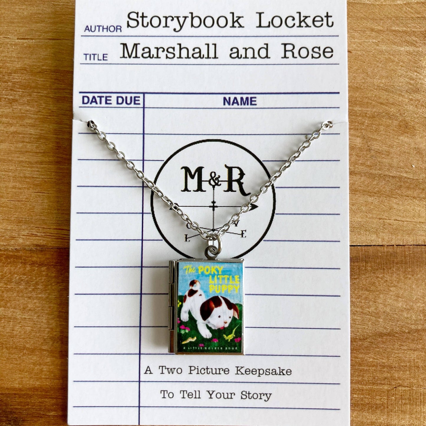 Book Locket The Poky Little Puppy